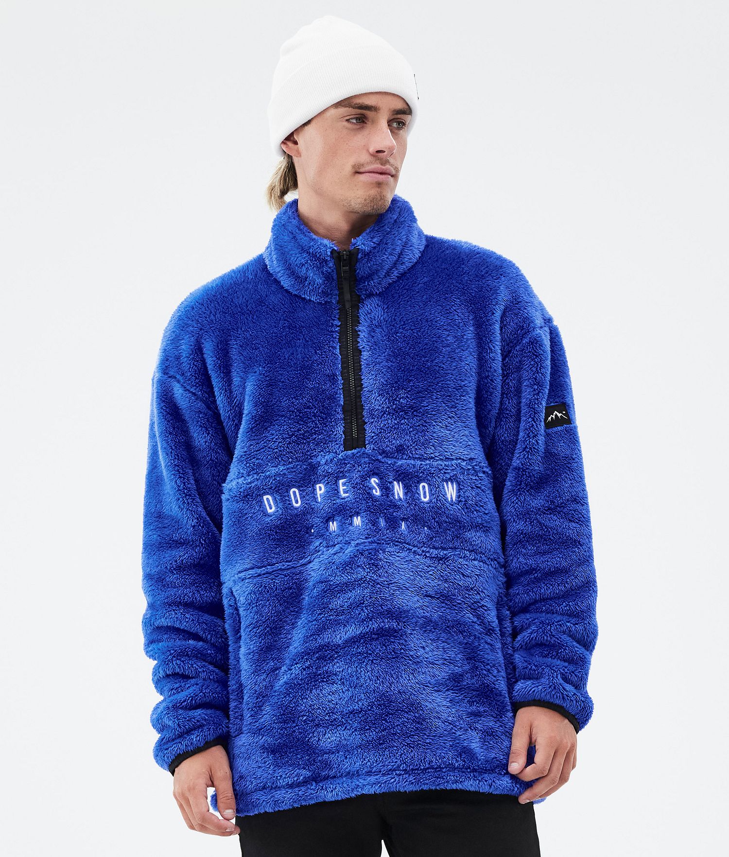 Dope Pile Fleece Sweater Men Cobalt Blue Dope Pile Fleece Sweater Men Cobalt Blue