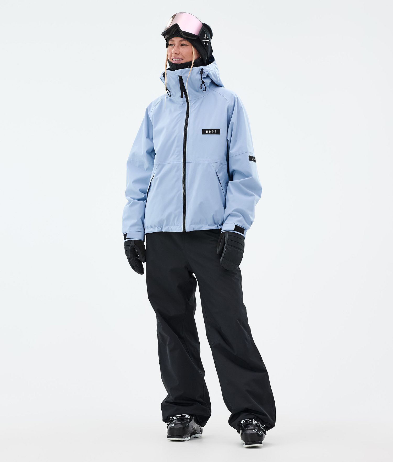 Dope Spartan W Ski Jacket Women Light Blue