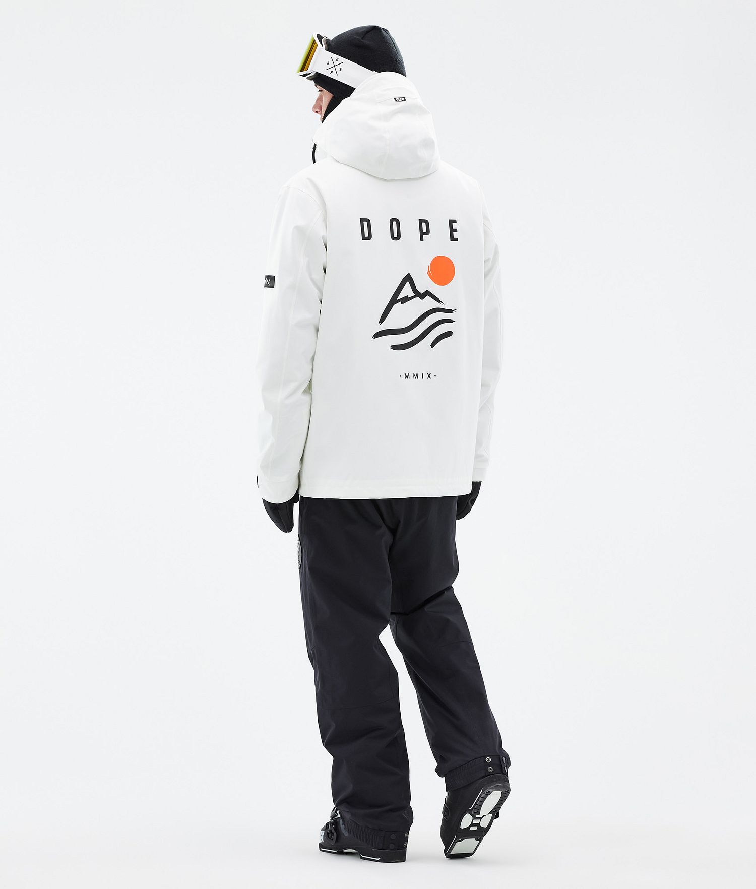 Dope Blizzard Ski Jacket Men Corduroy Whitish