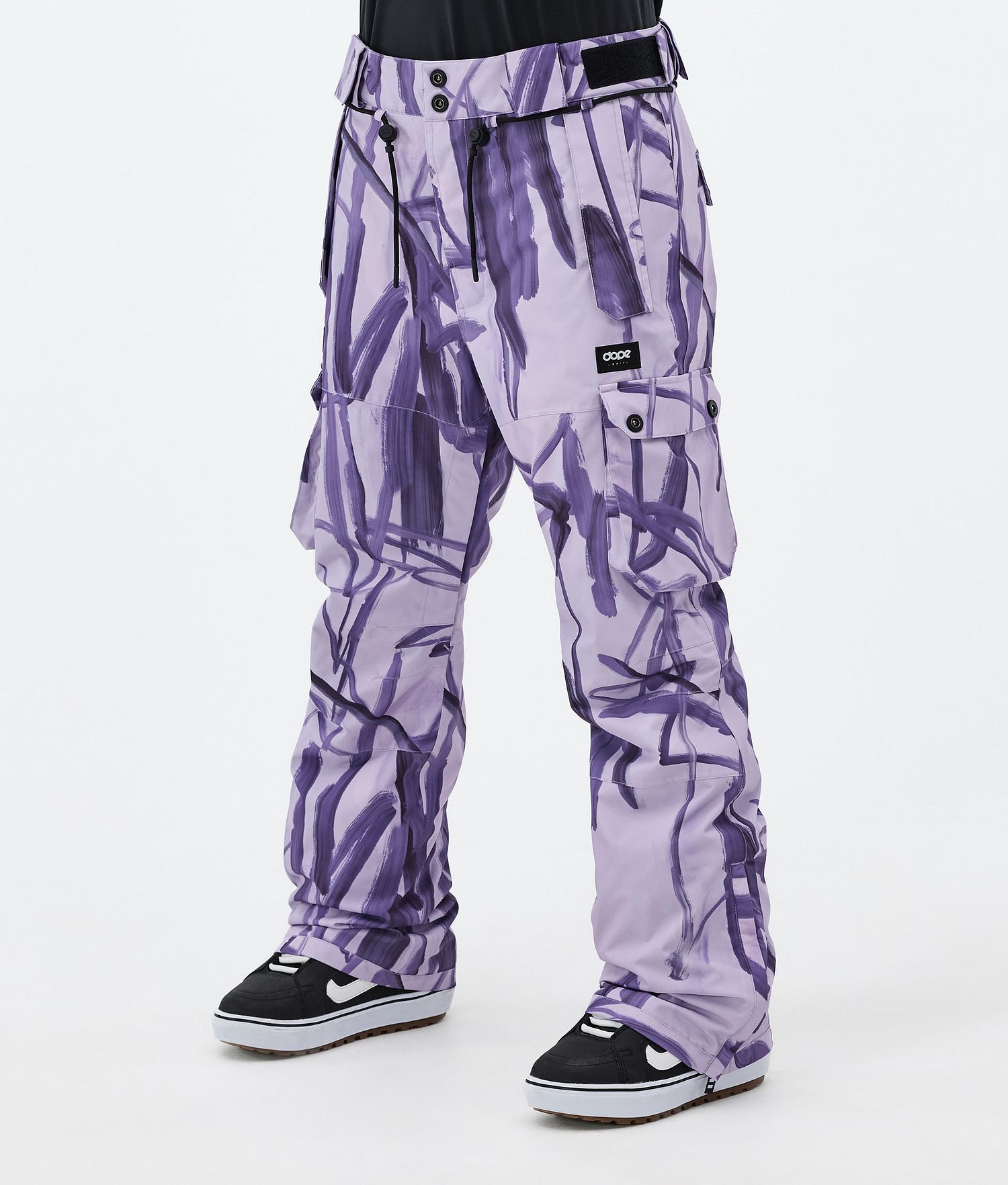 Dope Iconic W Snowboard Pants Women Scribble Purple Dope Iconic W Snowboard Pants Women Scribble Purple