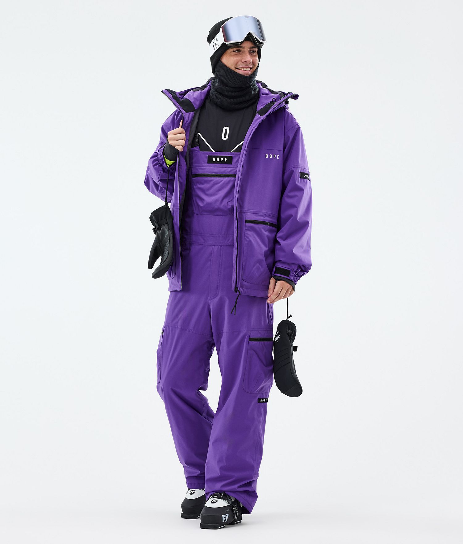 Dope Vertex Ski Pants Men Vivid Purple