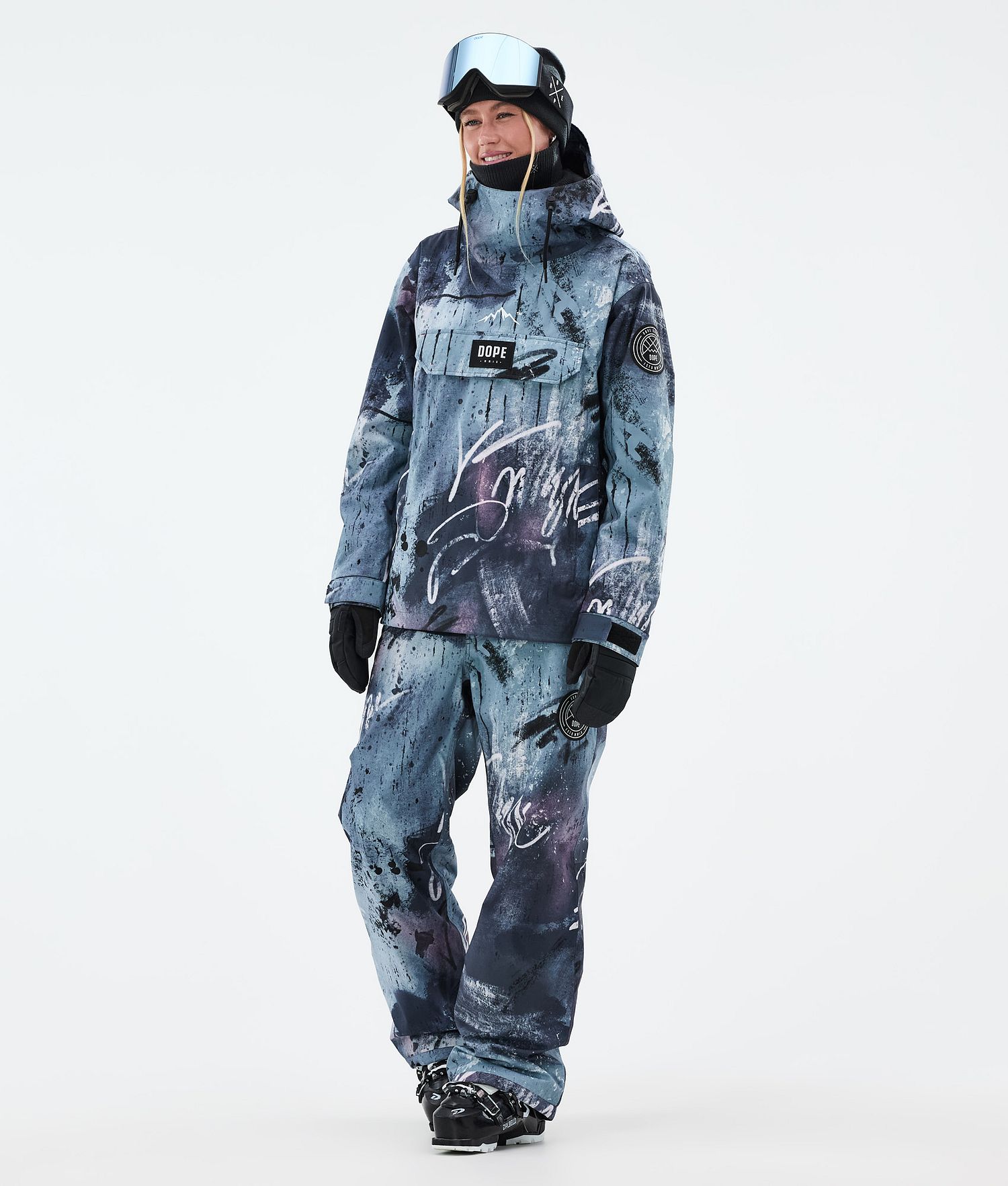 Dope Blizzard W Ski Pants Women Punk Blue