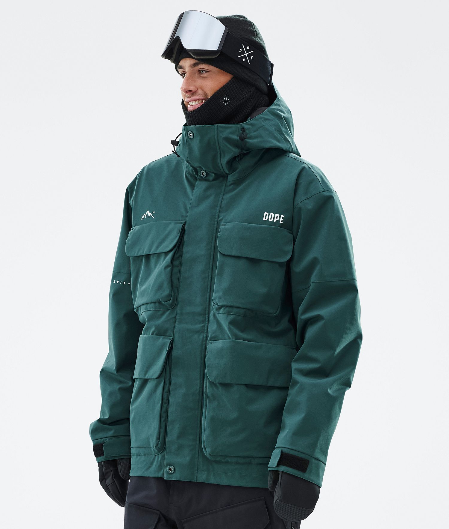 Dope Zenith Snowboard Jacket Men Bottle Green Dope Zenith Snowboard Jacket Men Bottle Green