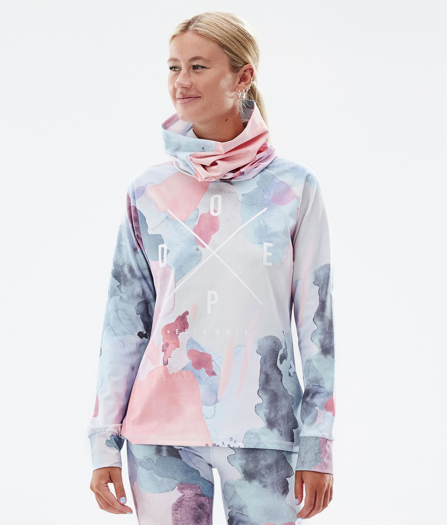 Dope Snuggle W 22 Base Layer Top Women 2X-Up Washed Ink Dope Snuggle W 22 Base Layer Top Women 2X-Up Washed Ink