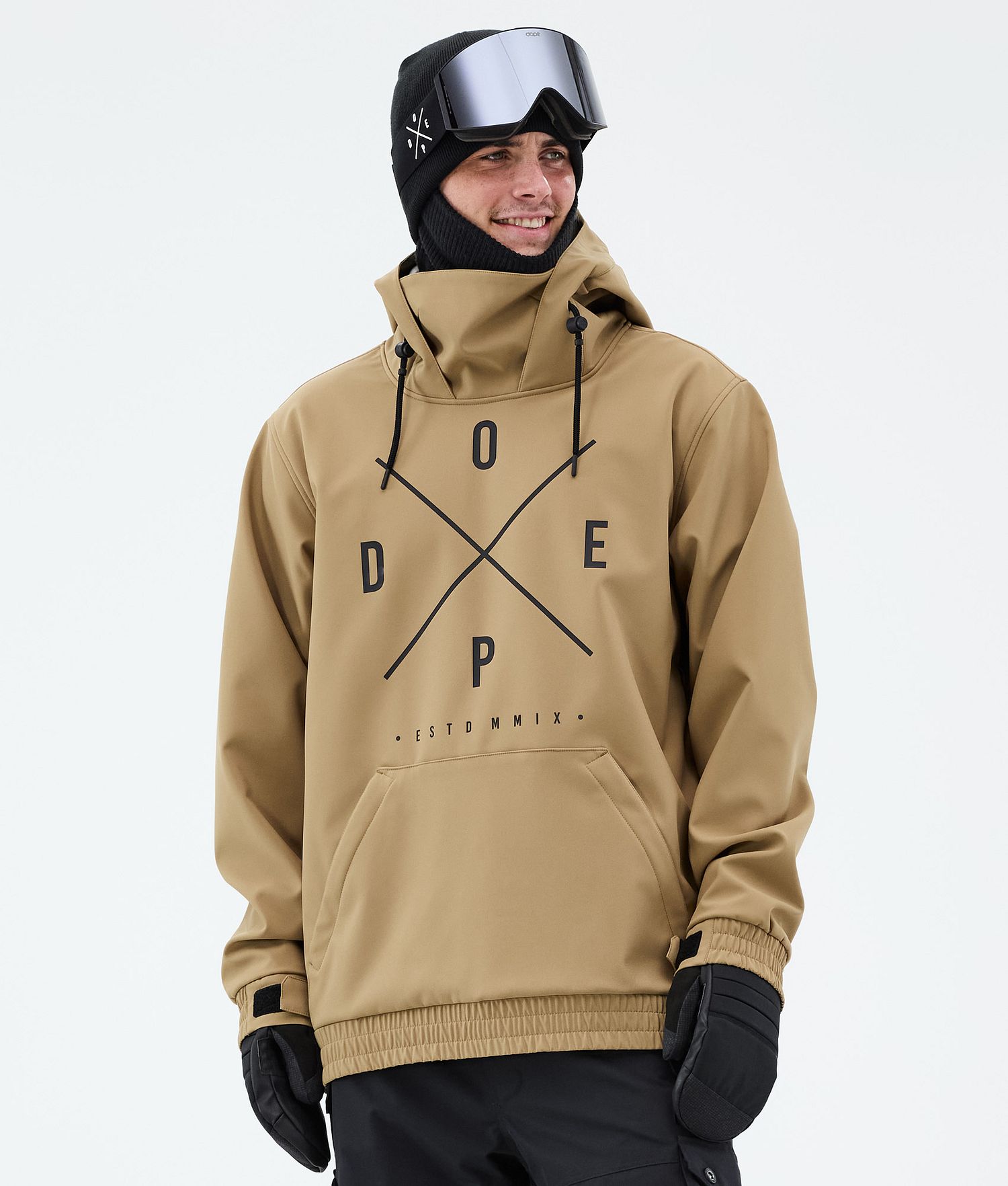 Dope Yeti Snowboard Jacket Men 2X-Up Gold Dope Yeti Snowboard Jacket Men 2X-Up Gold
