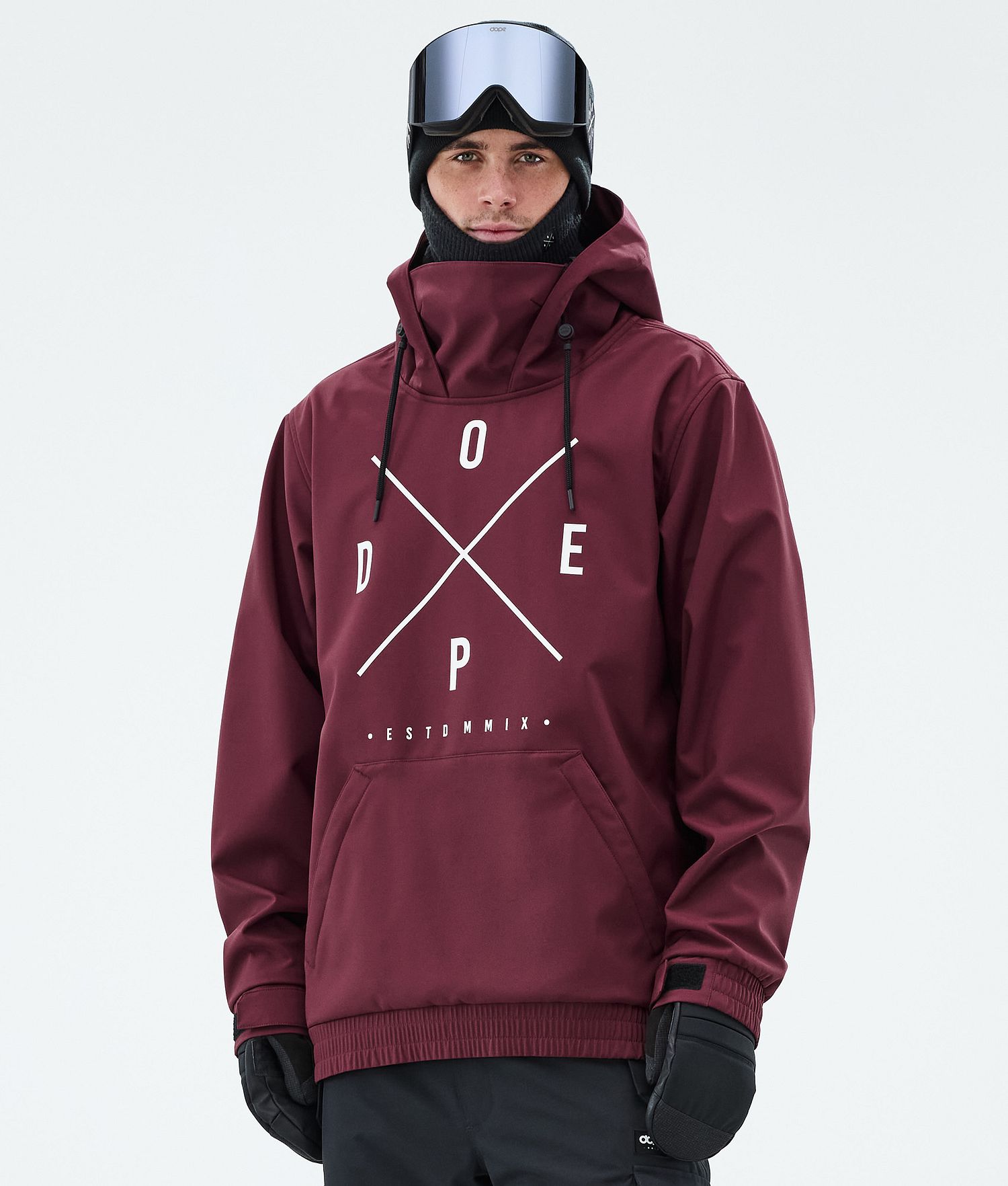 Dope Yeti Snowboard Jacket Men 2X-Up Burgundy Dope Yeti Snowboard Jacket Men 2X-Up Burgundy