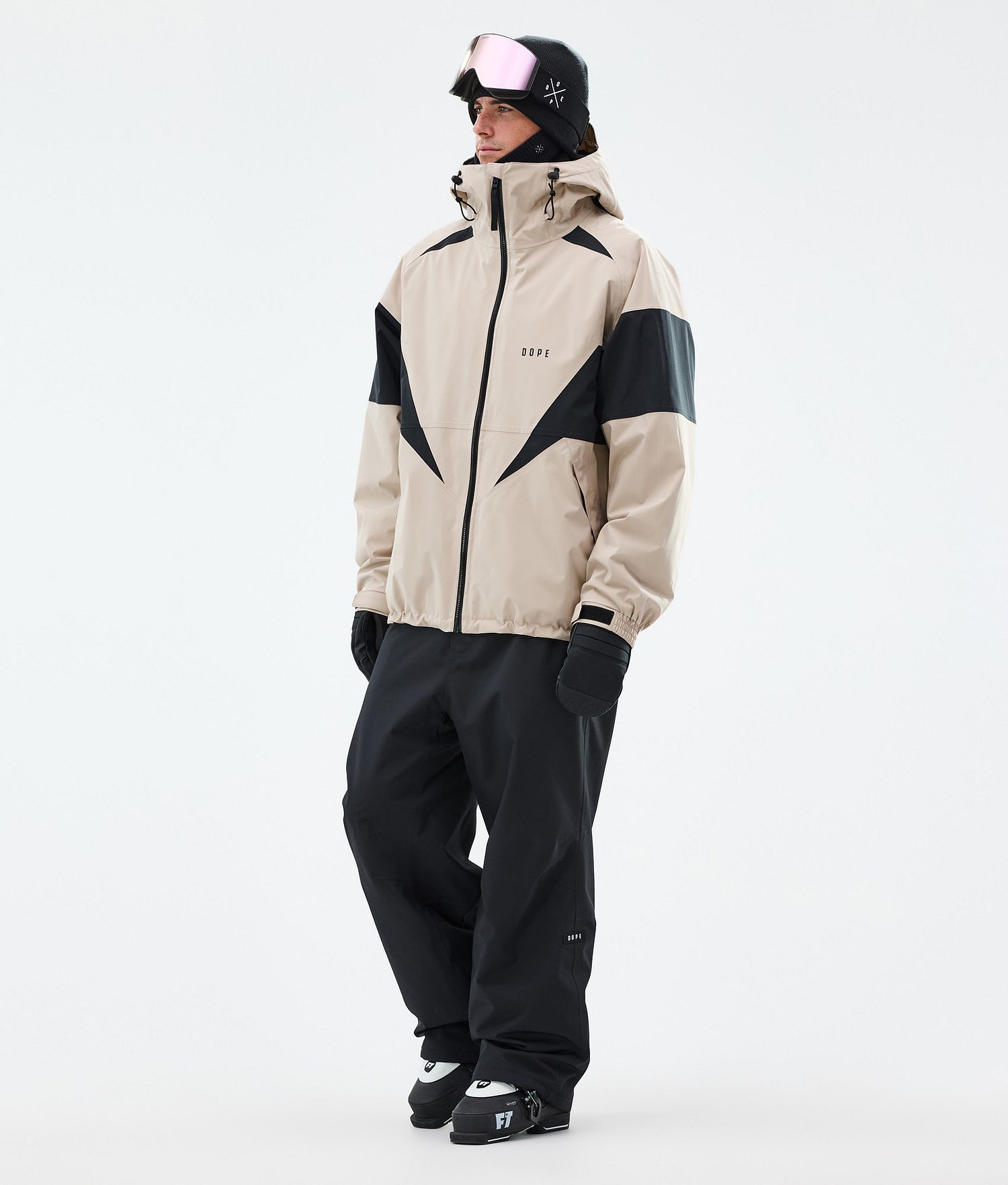 Dope Spartan Spike Ski Jacket Men Sand/Black