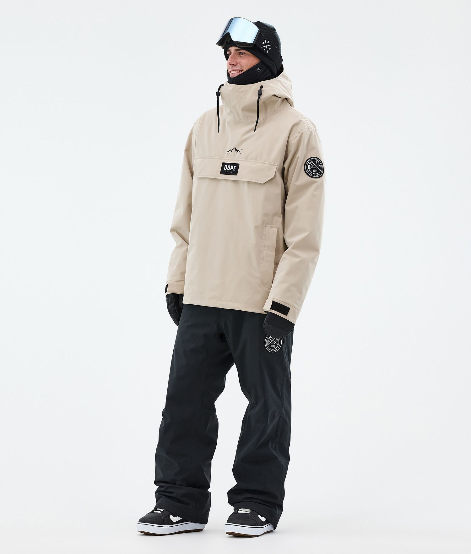 Dope Blizzard Snowboard Outfit Men Sand/Black