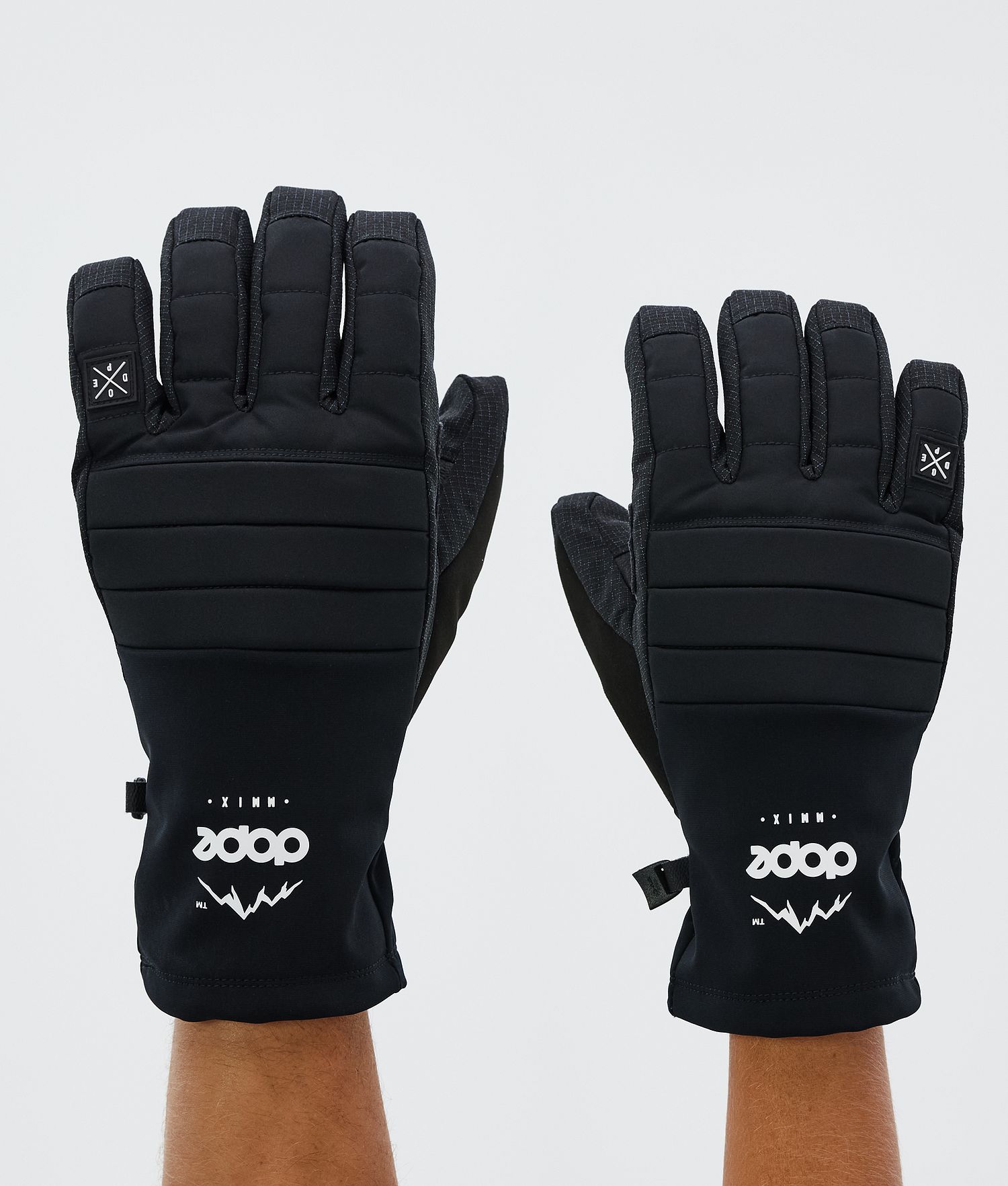 Dope Ace 24 Ski Gloves Black