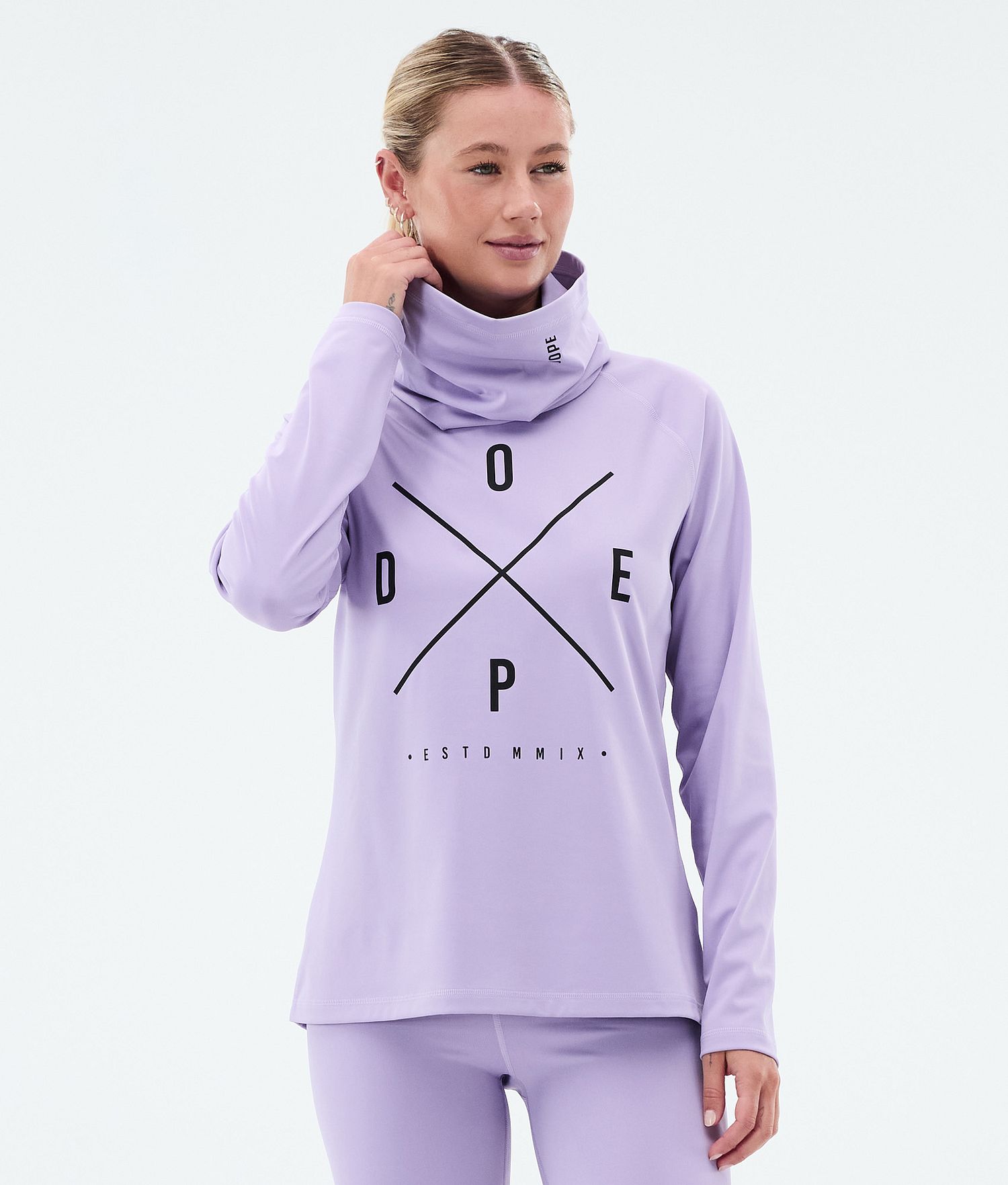 Dope Snuggle W Base Layer Top Women 2X-Up Faded Violet Dope Snuggle W Base Layer Top Women 2X-Up Faded Violet