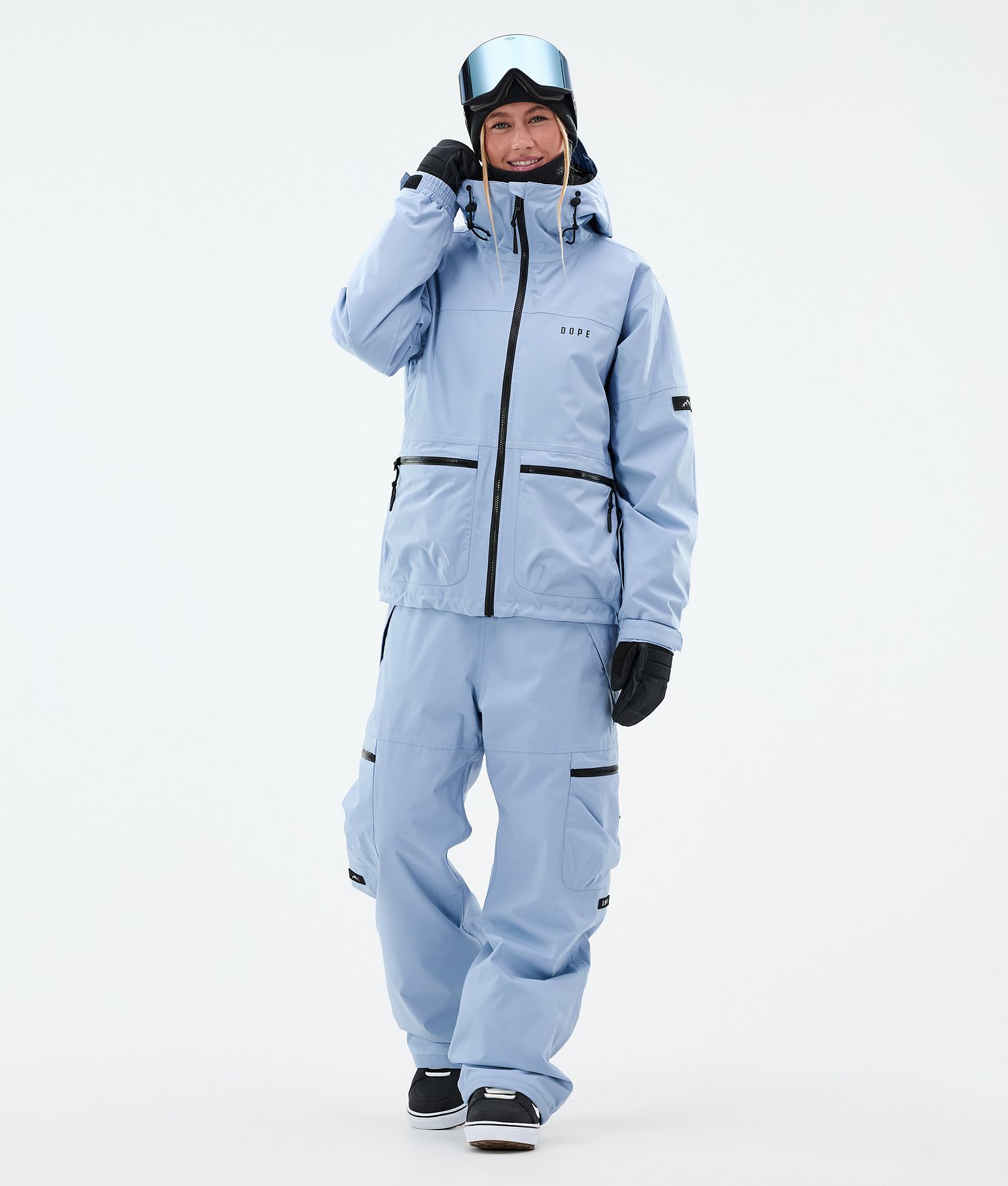 Dope Vertex W Snowboard Jacket Women Light Blue