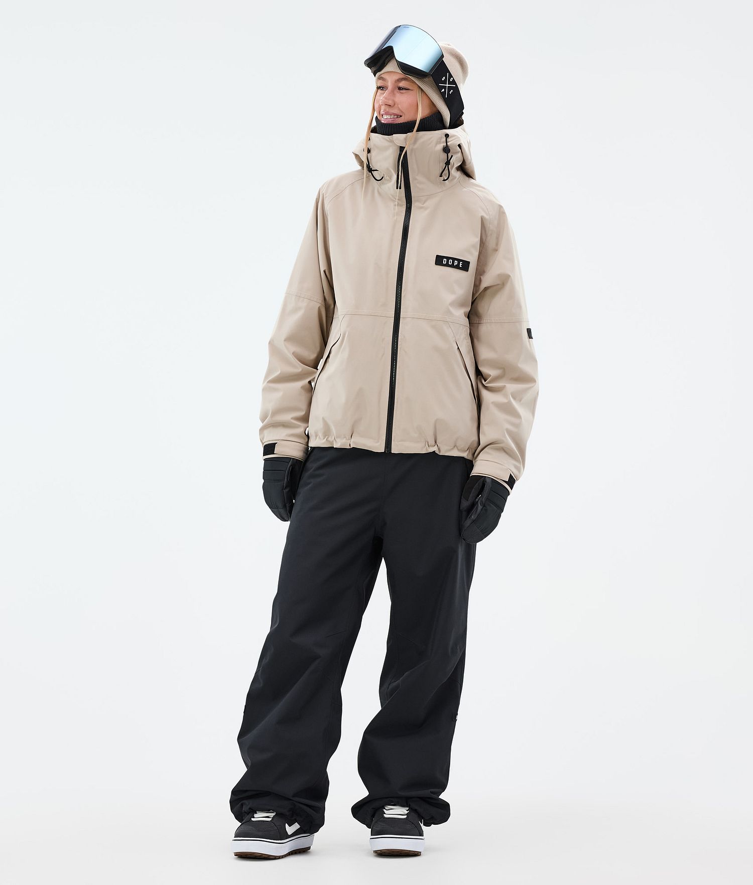 Dope Spartan W Snowboard Jacket Women Sand