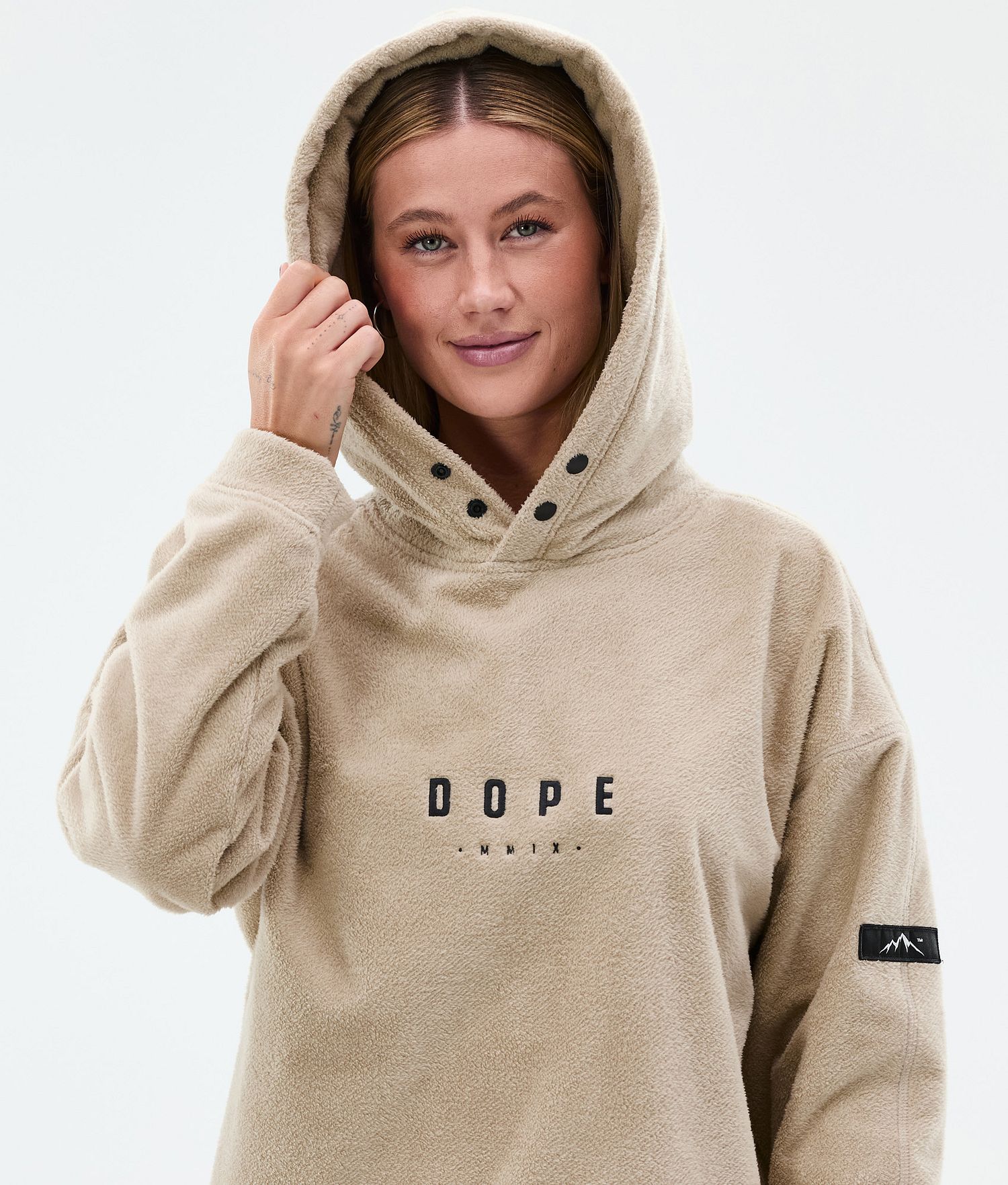 Dope Sublime W Fleece Hoodie Women Sand