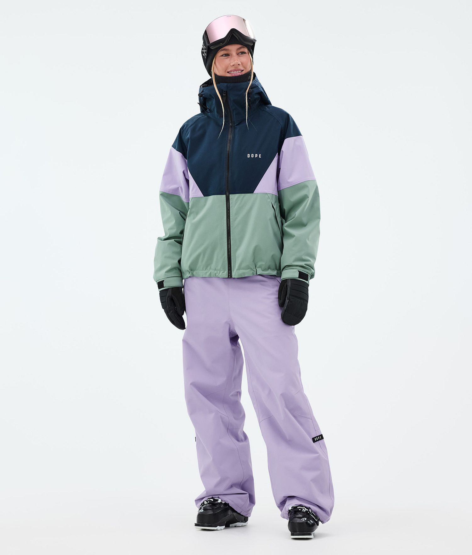 Dope Big W Ski Pants Women Faded Violet