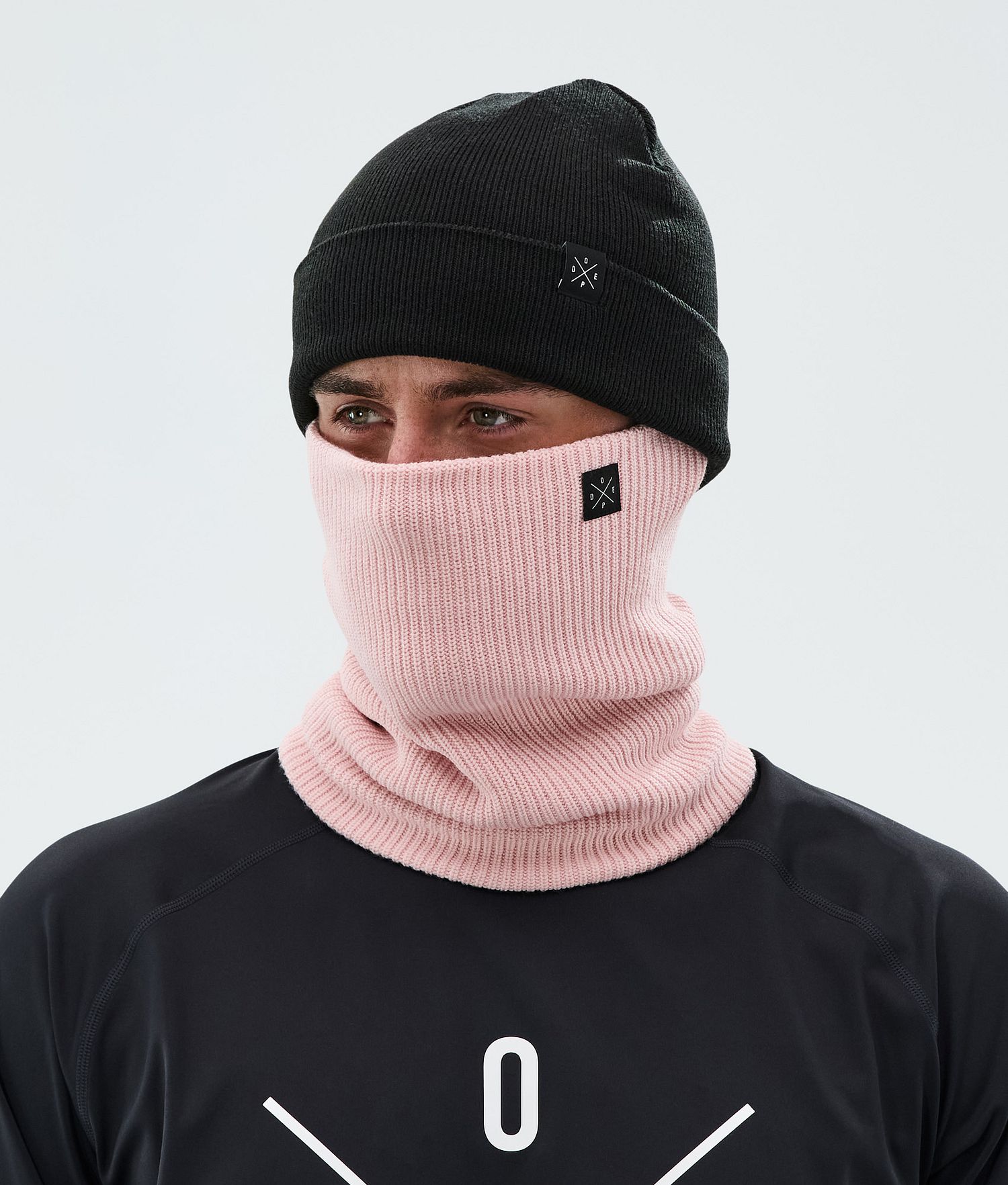 Dope 2X-Up Knitted Facemask Soft Pink
