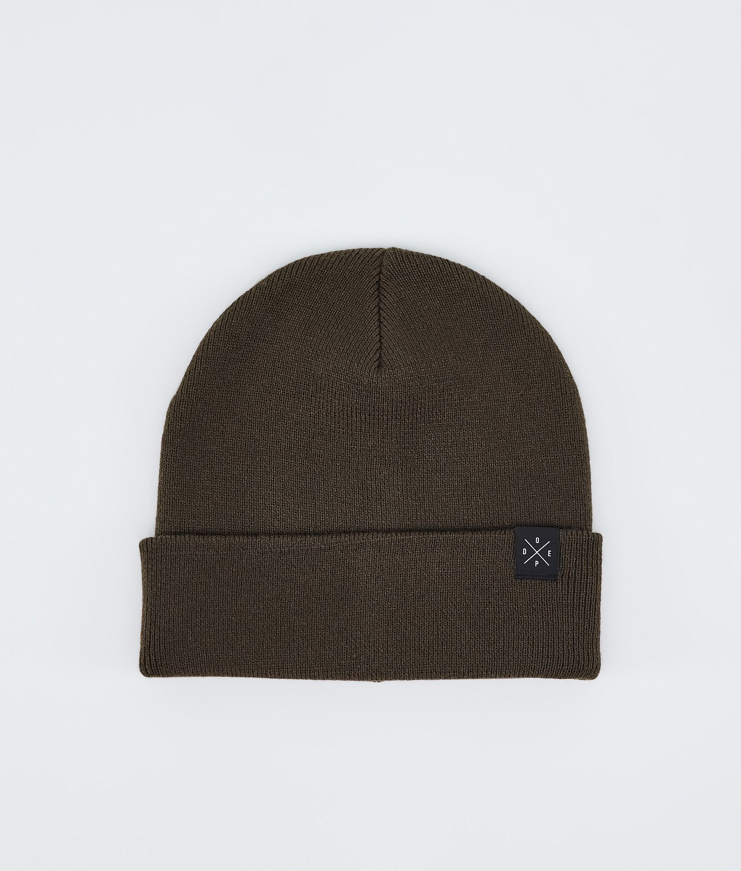 Dope Solitude Beanie Dark Brown