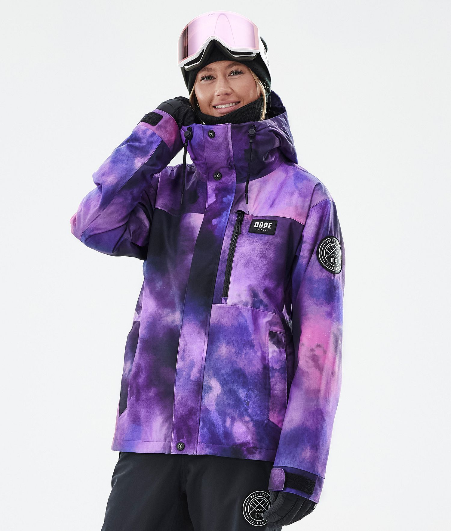 Dope Blizzard W Full Zip Ski Jacket Women Dusk Dope Blizzard W Full Zip Ski Jacket Women Dusk