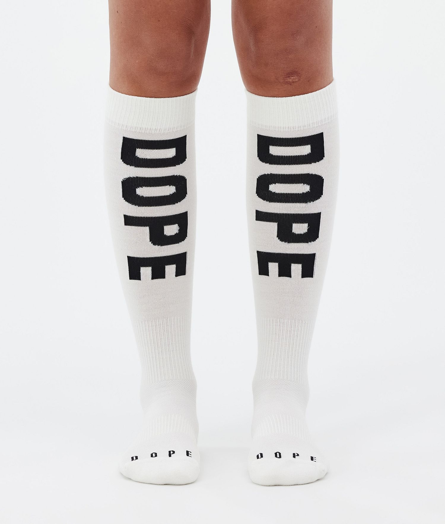 Dope Essential 24 Ski Socks White Dope Essential 24 Ski Socks White