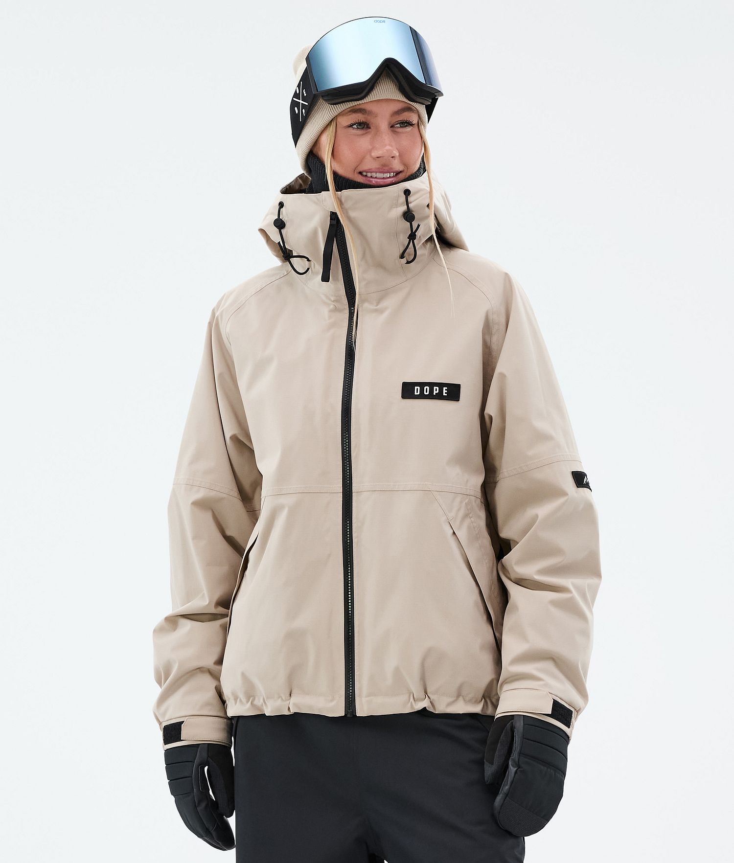 Dope Spartan W Snowboard Jacket Women Sand Dope Spartan W Snowboard Jacket Women Sand