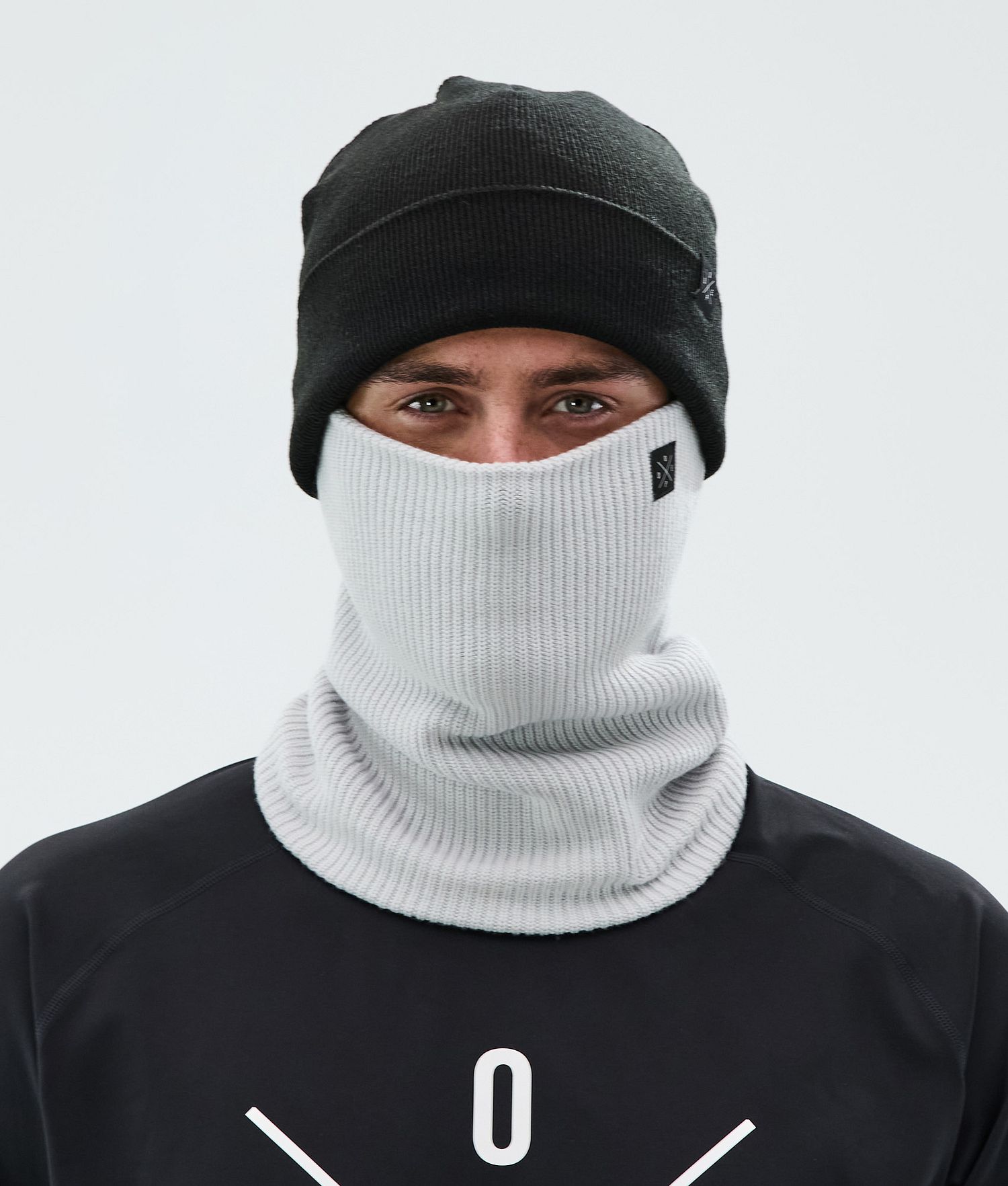 Dope 2X-Up Knitted Facemask Light Grey